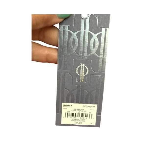 Jennifer Lopez Spring Romance Wide‑Leg Pants – Medium (NWT) - Picture 12 of 12